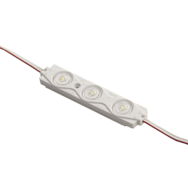 Модуль светодиодный 3 SMD 2835 1,5Вт 125Лм 6000К-6500К (с линзой 160) 3М -1шт. SignImpress